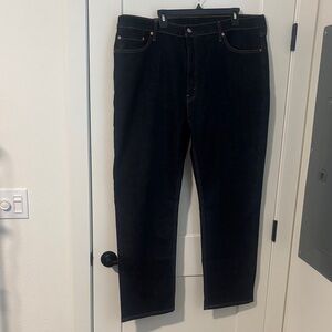 Levi's Men's Dark Blue Straight Jeans